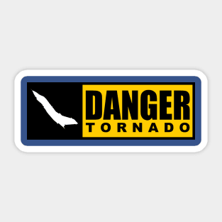 DANGER - Tornado Sticker